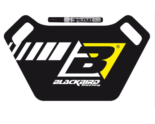 Blackbird Pit Board Інформаційна Таблиця для Гонщика з Фломастером Чорний