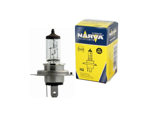 Галогенна лампа narva h4 12v 60/55w p43t
