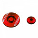 Scar racing engine inspection plugs honda crf 450r '02-'25 red