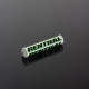 Губка на кермо renthal sx pad (240 мм), колір білий/зелений з логотипом renthal