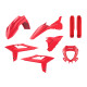 Polisport full kit beta rr 2t/4t '20-'22 кришка ліхтаря (8667300004) та кришка амортизатора (8399100001) червоний