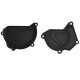 Комплект кришок генератора та зчеплення polisport YAMAHA yz 250 '05-'25 (8464500001+8463700001) колір чорний