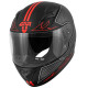 Givi J.04 дитячий інтегральний шолом чорний з червоним 50