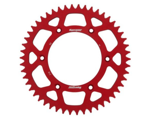 Задня зірочка алюмінієва supersprox 7075-t6 (ergal) 289 48 honda cr/crf '83-'16 (jtr210.48) червона