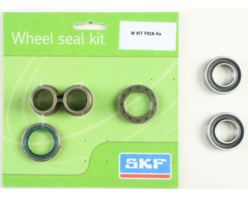Акційний комплект skf - підшипники передніх коліс з уплотненнями та втулками kawasaki kxf 250 '06-'19, kxf 450 '06-'18 kx 125/250 '06-'07