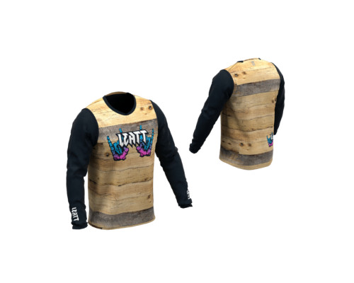 ВЕЛОСИПЕДНА ДЖЕРСІ LEATT MTB GRAVIЗАДНІ3.0 ДЖЕРСІ WOODY КОЛІР ЧОРНИЙ/КОРИЧНЕВИЙ РОЗМІР M