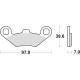 Тормозні колодки trw lucas kh159 sinter offroad polaris sportsman 400 98-, scrambler 500 01-10, sportsman 700 / 800 07-09, передні / задні (акція)