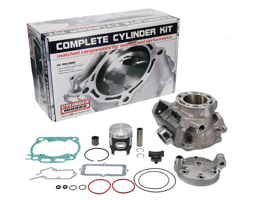 Циліндр комплектація YAMAHA yz 250 '99-'25 2t, fantic xx 250 '22-25 (66,40 mm) nicasil (ганок 22584 б/ц , Циліндр , верх , клапан , головка )