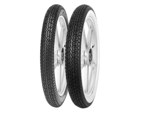 MITAS OPONA 2.75-17 B-7 47J TT/TL BIAŁY BOK PRZÓD/TYŁ DOT 40/2025 (572937)