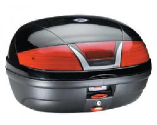 Kappa K46N Zippy Кофр центральний Monolock 46л з пластиною Чорний
