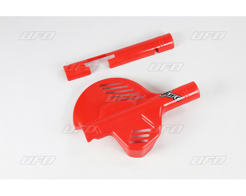 КРИШКА ПЕРЕДНЬОГО ГАЛЬМІВНОГО ДИСКА UFO HONDA CR 125 '85-89, CR 250 '85-88, CR 500 '85-88 RED (UFO RED)