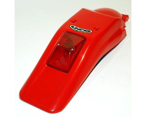 Заднє крило UFO HONDA xr 250/400r '96-'10 зі світлим оригінальним дизайном червоного кольору