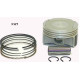Wossner komplet поршень?w sea doo spark ace '14-'19 (4t) (+0,50mm=74,50mm) (поршень 74,44mm) (3szt) (sworze? 17mm) (поршень sea doo) 9.5:1