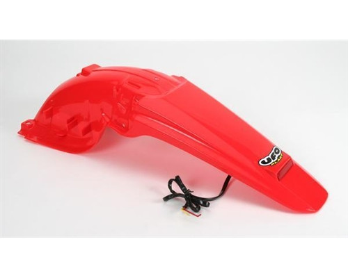 UFO заднє крило HONDA crf 450x '05-'09 зі світлодіодним підсвічуванням червоного кольору