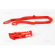 Повзунок UFO set (ho03671070) + направляюча ланцюг (ho04623070) HONDA cr 125/250 '07 red