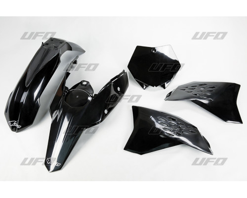 Пластиковий набір UFO ktm sx/sxf '07-'10 колір чорний (kt506e001)