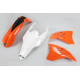 Набір пластиковий UFO ktm exc '11 колір oem (помаранчевий/білий) (kt512e999) (kt512e999)