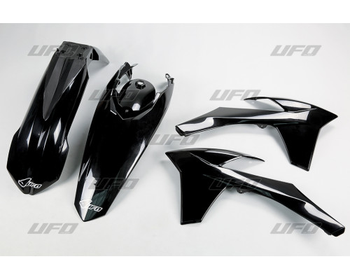 Набір пластиковий UFO ktm exc '12-'13 колір чорний (kt513e001) (kt513e001)