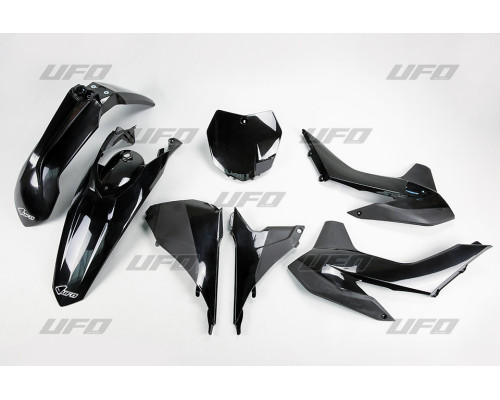 Пластиковий набір UFO ktm sx/sxf '13-'15, sx 250 '16, колір чорний (kt515e001)