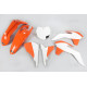 Пластиковий набір UFO ktm sx/sxf '13-'15, sx 250 '16, колір oem '15 (помаранчевий/білий) (kt515e999w) (kt515e999w)