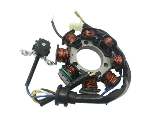 СТАТОР ОБМОТКИ ГЕНЕРАТОРА GAUSSА YAMAHA YBR 125, XTZ 125 '06-'10, FACTOR 125 '-10, (OEM: 5HH-H1410-10; 5RM-H1410-00)