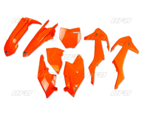 Набір пластику UFO ktm sx/sxf '16-'18 (крім sx 250 '16) fluoресцентний помаранчевий (kt517fflu)
