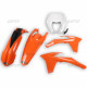 Набір пластиковий UFO ktm exc/excf '12-'13 колір oem (помаранчевий/білий) (kt521e999) (kt521e999)