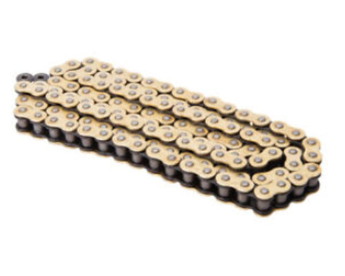 Ланцюг приводу sunstar 428mxr1-132g (428nz3) motocross до 150 cc (колір золота) (27.00kn) відкрита + зажим - заміняє ss428mxr-132g