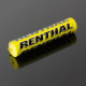 Губка на кермо renthal sx pad (240 мм) жовта з логотипом renthal