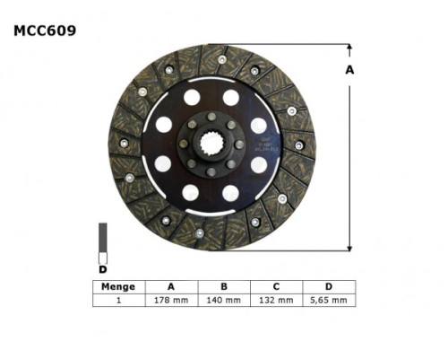 ДИСК ЗЧЕПЛЕННЯ TRW LUCAS BMW R 1200 GS / ADV / R / RT / RS 04 -14