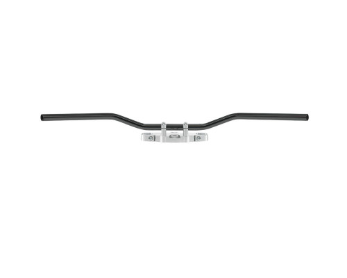 Сталеве кермо trw lucas 25.4 мм roadstar medium black (з канавками для кабелю) ()