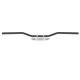 Сталеве кермо trw lucas 25.4 мм roadstar medium black (з канавками для кабелю) ()