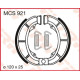 Гальмівні колодки trw lucas (120x25mm) piagio diesis, suzuki ah, ap,ay,uf,ux,ah,ap,cp,ux,uf,ay,lt,lt-f, derbi (s624) (акція)