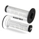 Манжети progrip pg802 (22+25мм, довжина 115мм), колір чорний/білий (двокомпонентні) (802-395)