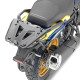 Kappa, Стелаж для центрального кофра, Suzuki V-Strom 800DE '23, без плити, чорний