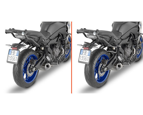 Kappa Remove-X Швидкознімний Стійка для Бічних Сумок YAMAHA Tracer 700 2020-2022 Чорний