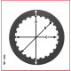 ПРОСТАВКИ ДИСКА ЗЧЕПЛЕННЯ TRW LUCAS YAMAHA YBR 250 07-11