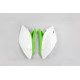 UFO задні бокові панелі kawasaki kxf 450 '09-'11 колір oem (білий/зелений)