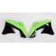 Ковпачки радіатора UFO kawasaki kxf 250 '09-'12 колір oem (зелений/чорний)