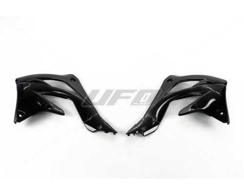Ковпачки радіатора UFO kawasaki kxf 450 '12-'15 колір чорний