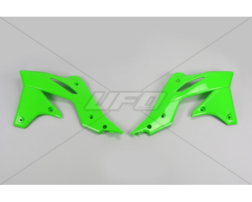 Ковпачки радіатора UFO kawasaki kxf 250 '13-'16 колір зелений