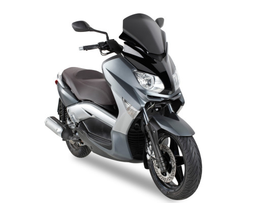 Лобове скло kappa YAMAHA x-max 125-250 (10-13) 37 x 43 см чорний