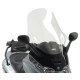 Лобове скло kappa piaggio x-evo 125/250/400 (07-11), x8 125/150/200/250/400 (04-10) 80x60см прозоре