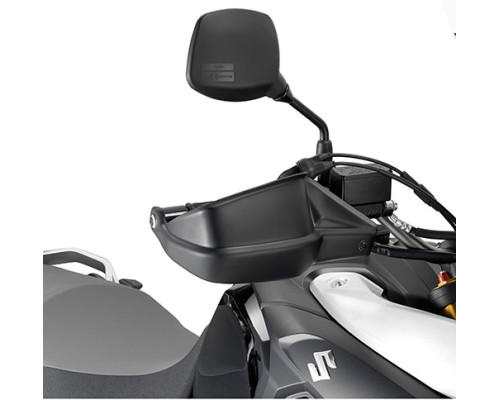 Kappa накладки на кермо (руки, ручки) suzuki dl 650v v-strom (11-16), dl 1000v v-strom (14-19), dl 1050/xt v-strom (20-22) колір чорний