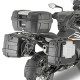 Kappa, Стелаж Бічні футляри, Система Монтажу Monokey, KTM 790 Adventure/R, 2019, Чорний