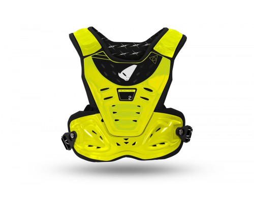 UFO chest protector reactor дитячий / юніорський / дитячий кольор неон жовтий (ce level 2) - заміняє pt02275dflu - колекція 2024
