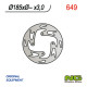 Ng передній гальмівний диск gas gas txt 50 (04-09), 80 (04-08), 125/250 (03) (185x-x3)