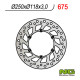 Ng передній гальмівний диск suzuki rm/rmz 250/drz, yamaha yz/yzf/wr 02-19 (250x118x3) (6x6,5mm) - замінює ng854