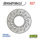 Ng передній гальмівний диск yamaha dt 50r 03-08, xt 125r 05-08, mbk 50x-limit 03-05 (240x108x3.5) (6x6.5mm)