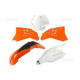 Пластиковий набір UFO ktm sx 65 12-15 колір oem (помаранчевий/білий) (kt525e999) (kt525e999)